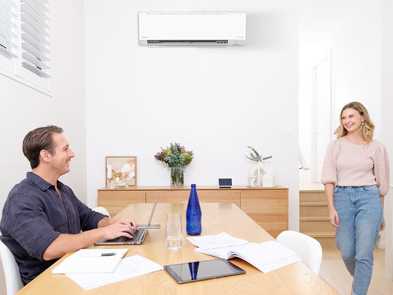 Daikin split system air conditioner installed by Orr Electrical